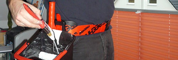 Freehand Mini-Eimer am Holsta-Hüftgurt