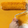 gelbe Farbrolle, Bildquelle mearicon - fotolia.de