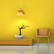 Pendelleuchte beleuchtet Bonsai, Bildrechte virtua73 - Fotolia.com