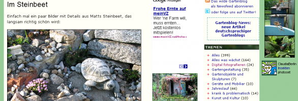 Das wilde Gartenblog