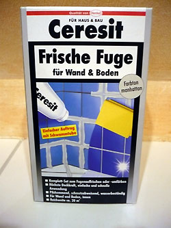 Frische Fuge von Ceresit © Matthias Blaß