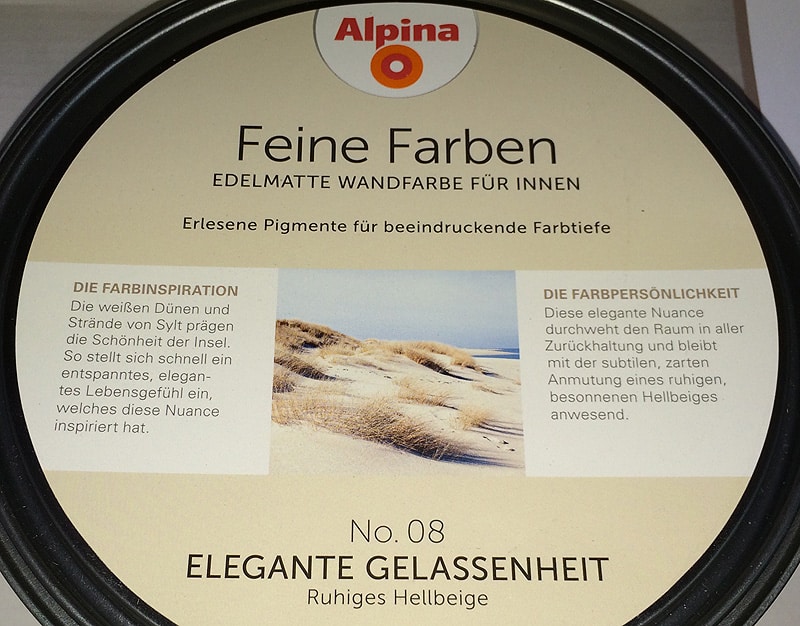 Alpina Feine Farben No. 08 - Elegante Gelassenheit