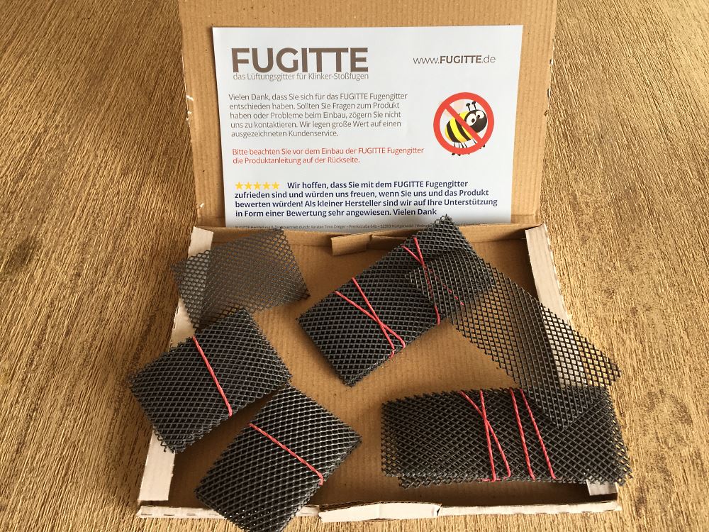 Fugitte Fugenlüfter - Lieferumfang