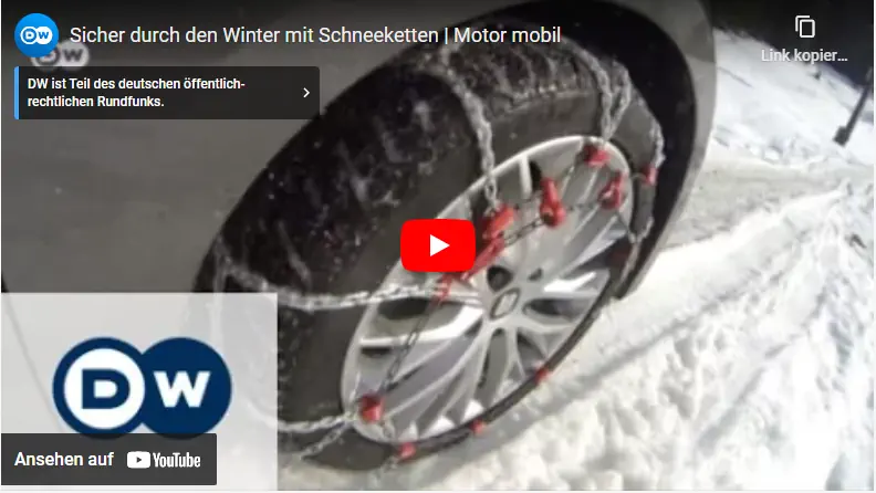 Video: Schneeketten - Sicher durch den Winter