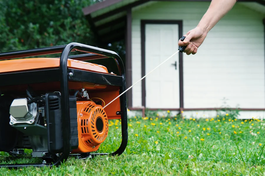 Stromaggregate für zu Hause und den Garten sind recht kompakt