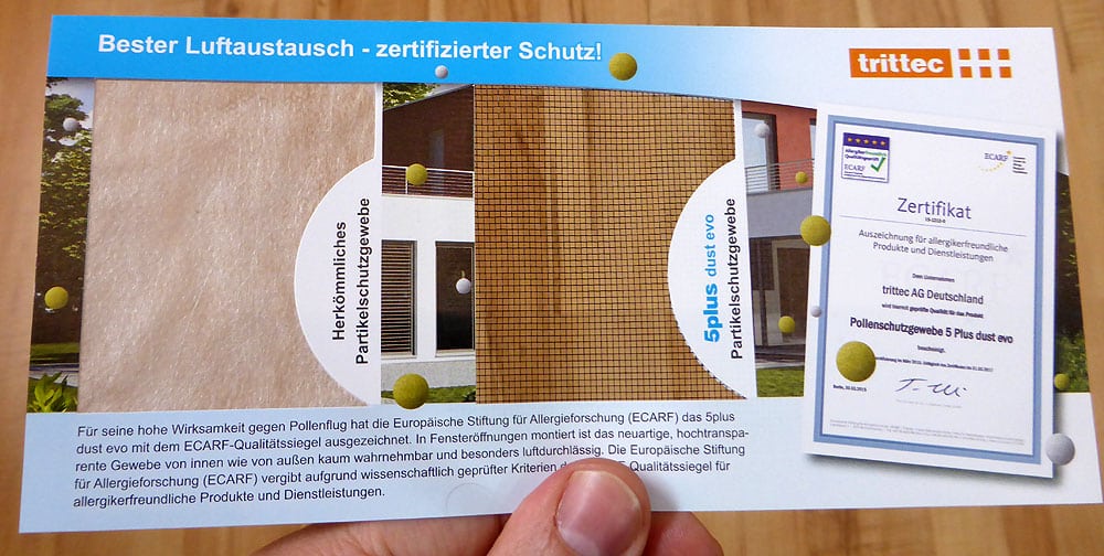 Teofix Insektenschutz Gewebevergleich