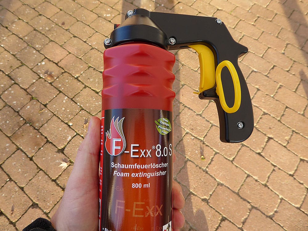 F-Exx 8.0 S - klein und handlicher Feuerlöscher